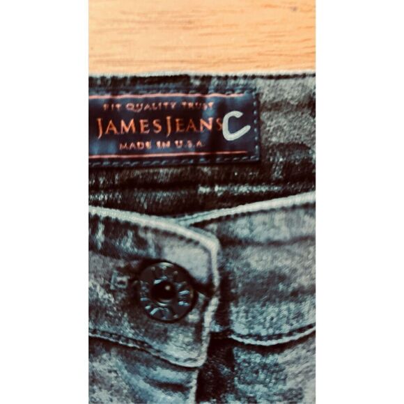 JAMES JEANS BOYFRIEND CARGO SHADOW CAMOUFLAGE COMBAT JOGGER PANTS SZ 26 - Picture 4 of 14